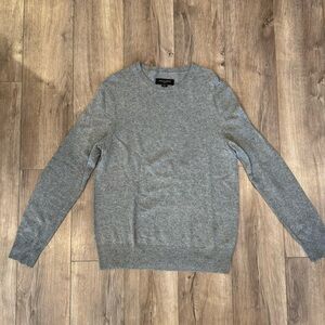 All Saints grey wool sweater